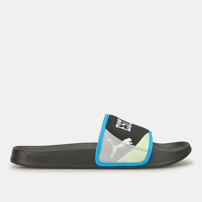PUMA Men's Leadcat 2.0 BB In-the-Paint Slides Black PUMA Men's Leadcat 2.0 BB In-the-Paint Slides Black image number 1
