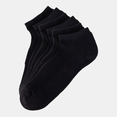 Dropkick Men's Sports Ankle Socks (3 Pairs) Black Dropkick Men's Sports Ankle Socks (3 Pairs) Black