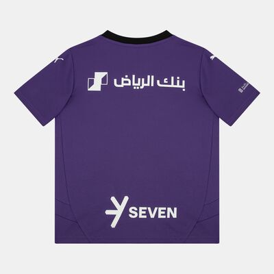 PUMA Kids' Al Hilal 24/25 Third Replica Football Jersey Purple