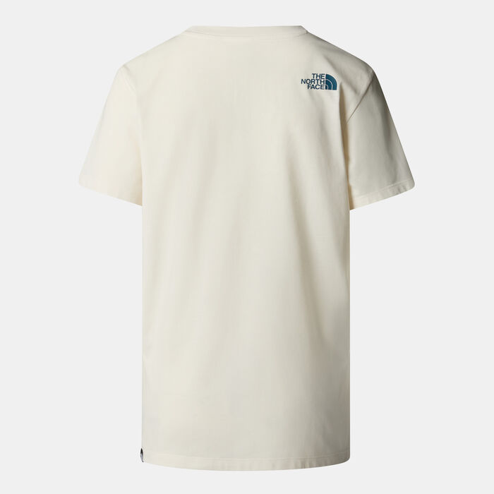 The North Face Women's Easy T-Shirt White The North Face Women's Easy T-Shirt White image number 1