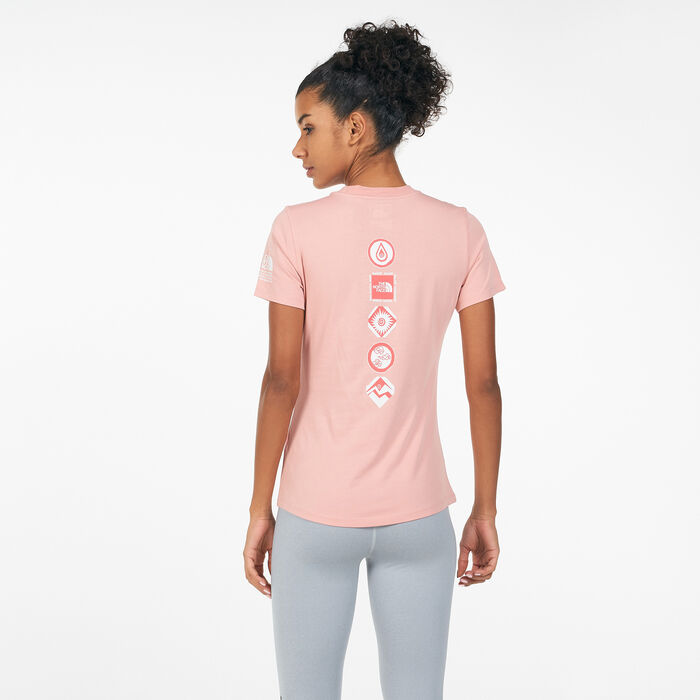 The North Face Women's Himalayan Bottle Source T-Shirt Pink The North Face Women's Himalayan Bottle Source T-Shirt Pink image number 1