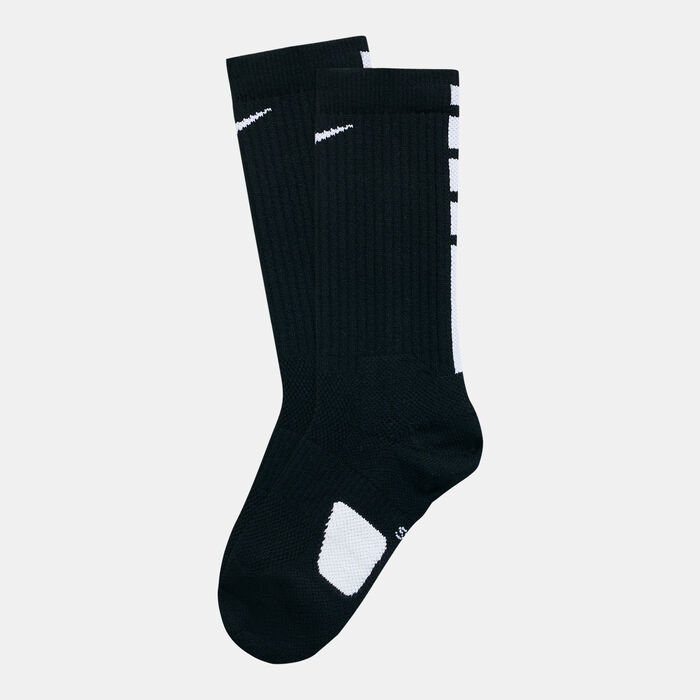 Nike Elite Crew Basketball Socks Black Nike Elite Crew Basketball Socks Black image number 1