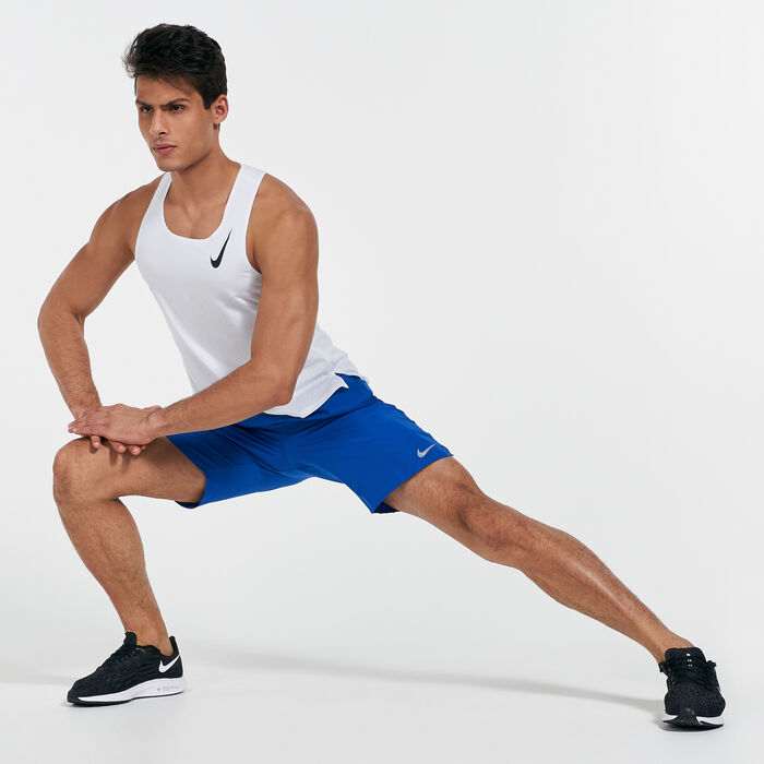 Nike Men's AeroSwift Vest White image number 2