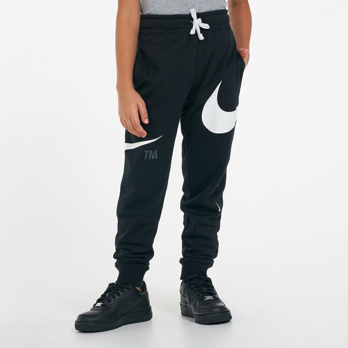 Nike Kids' Swoosh Sportswear Pants (Older Kids) Black image number 0