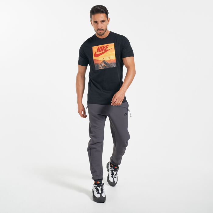 Nike Men's Sportswear Air Photo T-Shirt Black Nike Men's Sportswear Air Photo T-Shirt Black image number 2