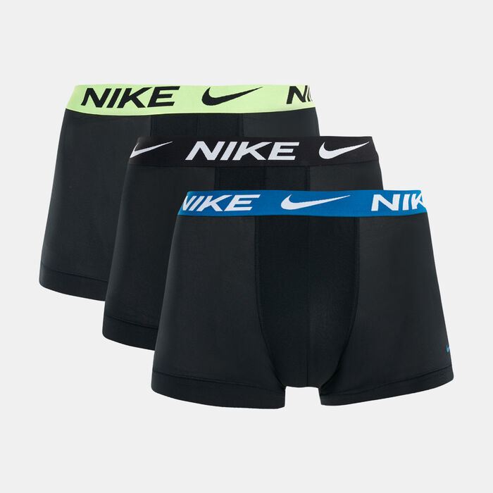 Nike Men's Essential Micro Trunks (Pack of 3) Black image number 0