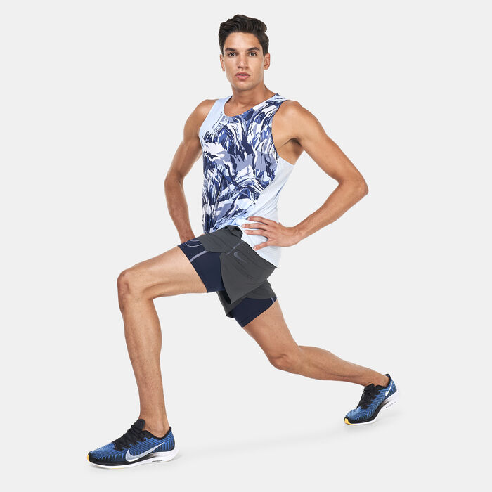 Nike Men's Dri-FIT Long Shorts Blue Nike Men's Dri-FIT Long Shorts Blue image number 2