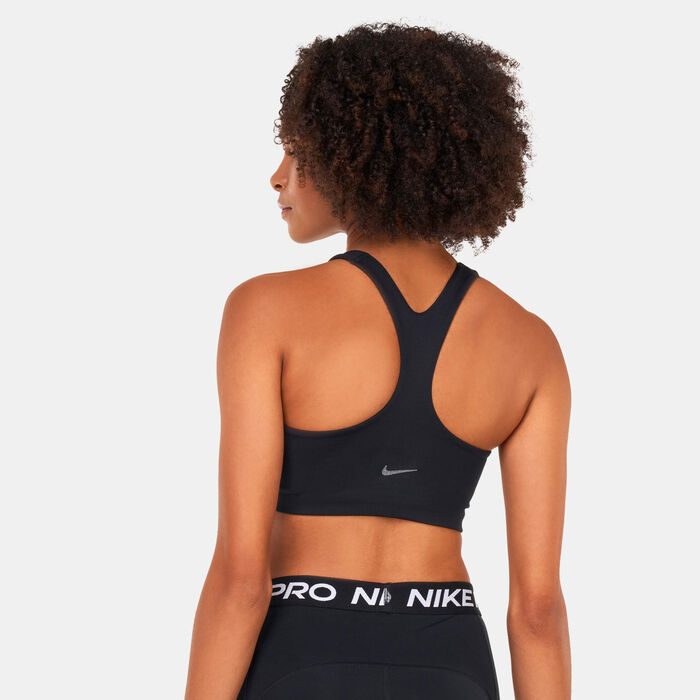 Nike Women's Yoga Alate Curve Medium-Support Sports Bra Black Nike Women's Yoga Alate Curve Medium-Support Sports Bra Black image number 1