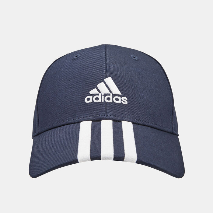 adidas 3-Stripes Baseball Cap Blue adidas 3-Stripes Baseball Cap Blue image number 0