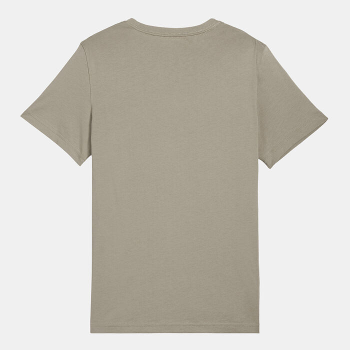 PUMA Kids' Essentials Logo T-Shirt Beige PUMA Kids' Essentials Logo T-Shirt Beige image number 1