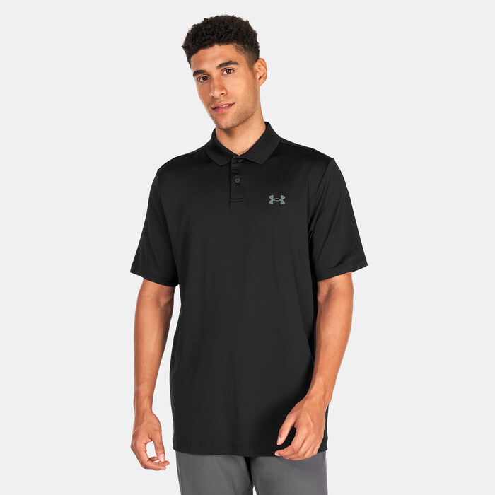 Under Armour Men's UA Performance 3.0 Polo Shirt Black image number 0