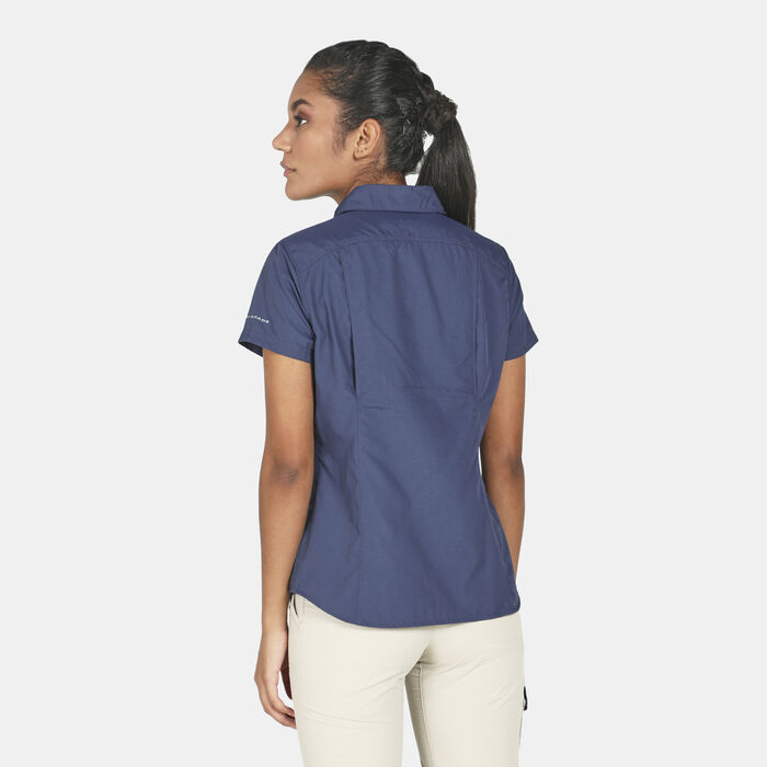 Columbia Women's Silver Ridge™ 2.0 Shirt Blue Columbia Women's Silver Ridge™ 2.0 Shirt Blue image number 1