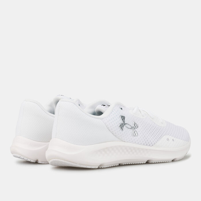 Under Armour Men's UA Charged Pursuit 3 Running Shoe White image number 2