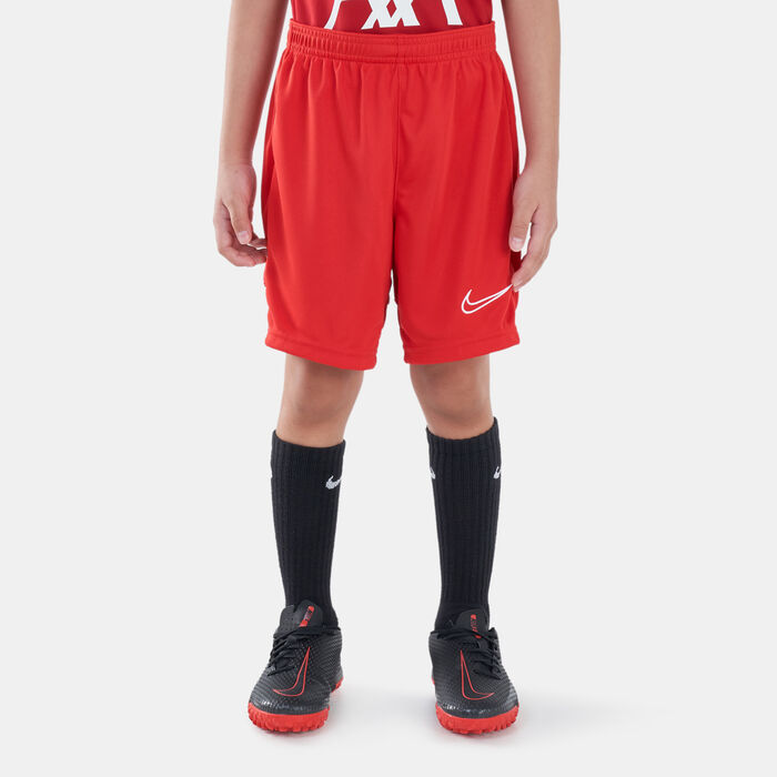 Nike Kids' Dri-FIT Academy Knit Football Shorts (Older Kids) Red Nike Kids' Dri-FIT Academy Knit Football Shorts (Older Kids) Red image number 0