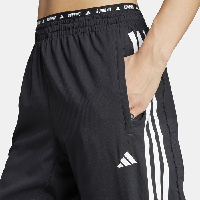 adidas Women's Own the Run 3-Stripes Joggers Black image number 3