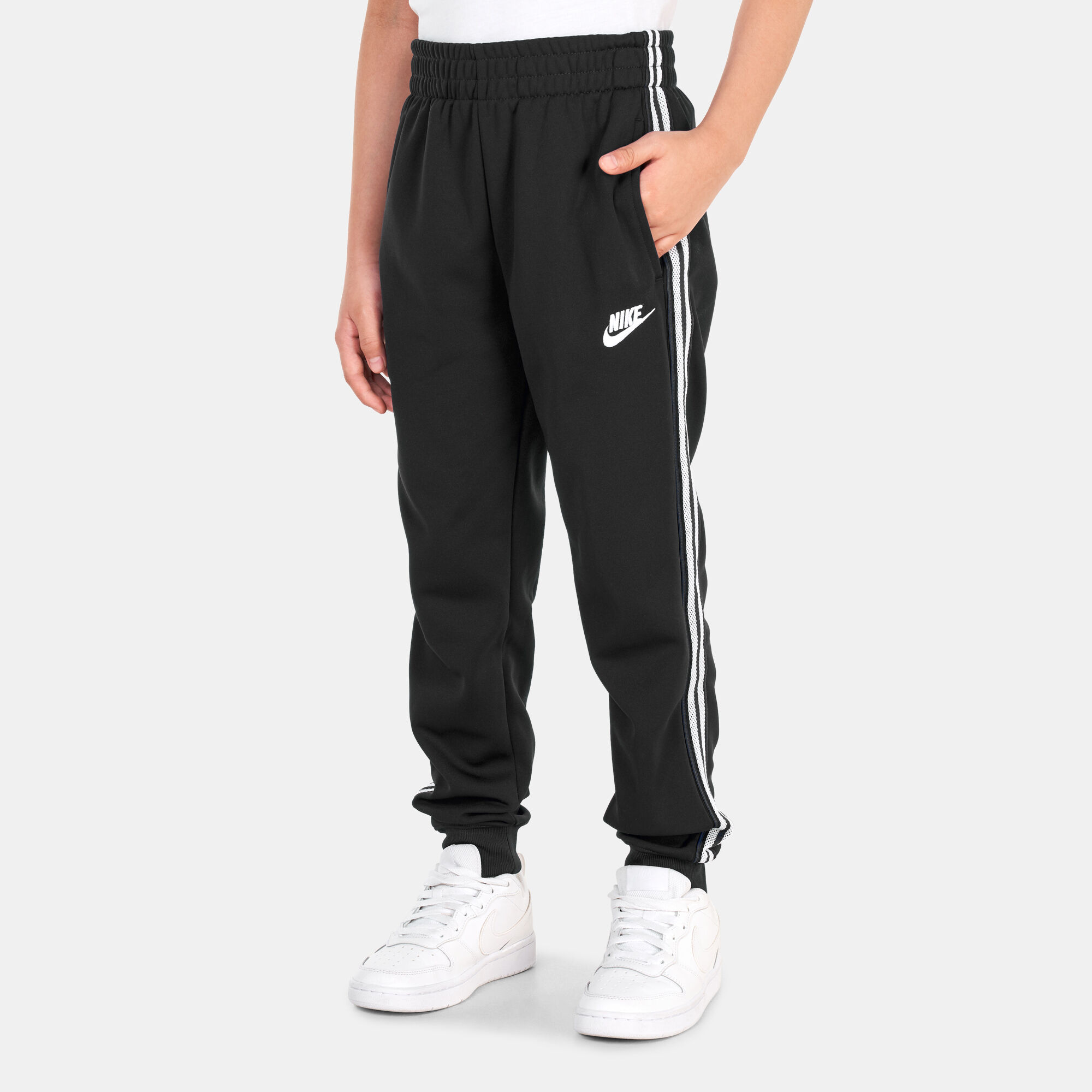 Kids Sportswear Tracksuit Set Black Nike in Qatar SSS