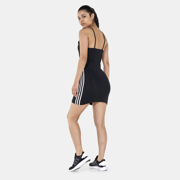 adidas Originals Women's Adicolor Classics Tight Summer Dress Black adidas Originals Women's Adicolor Classics Tight Summer Dress Black image number 1