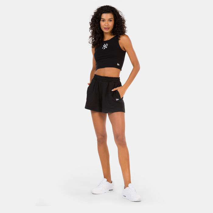 New Era Women's MLB New York Yankees Crop Top Black New Era Women's MLB New York Yankees Crop Top Black image number 2