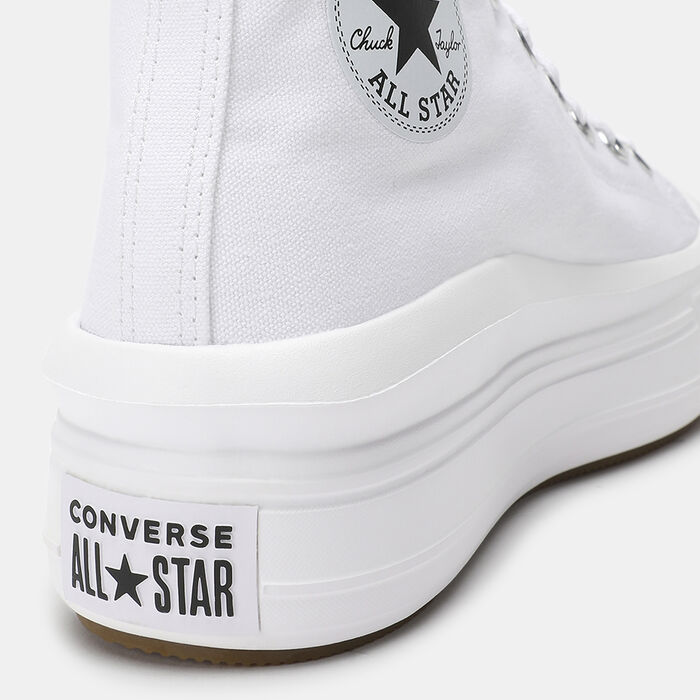 Converse Chuck Taylor All Star Move Hi Unisex Shoe White image number 4