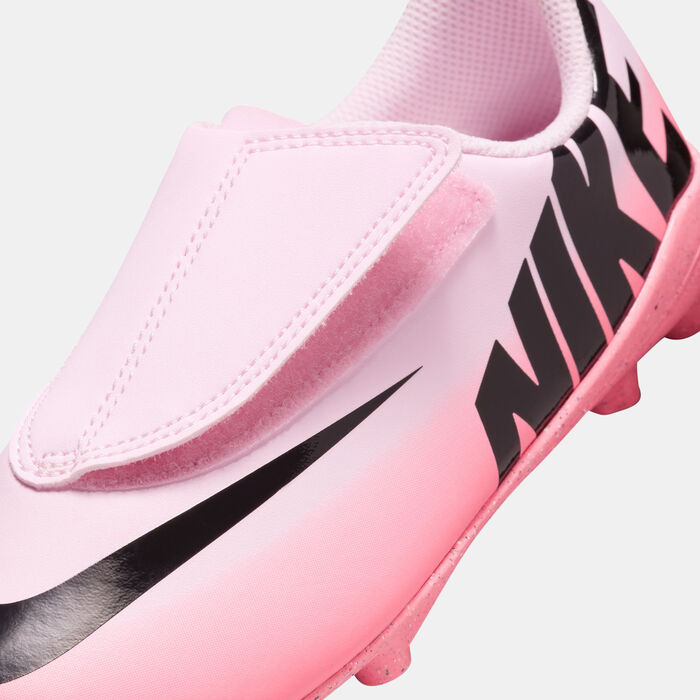Nike Kids' Mercurial Vapor 15 Club Multi-Ground Football Shoes (Babies and Younger Kids) Pink Nike Kids' Mercurial Vapor 15 Club Multi-Ground Football Shoes (Babies and Younger Kids) Pink image number 10