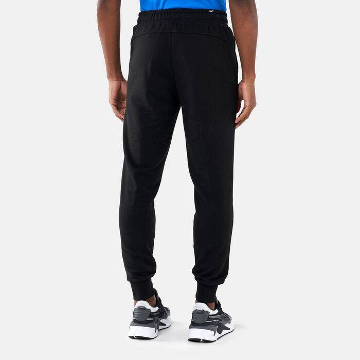 PUMA Men's Essentials Logo Sweatpants Black PUMA Men's Essentials Logo Sweatpants Black image number 1