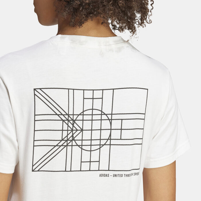 adidas Women's House of Tiro Nations Graphic T-Shirt White adidas Women's House of Tiro Nations Graphic T-Shirt White image number 4