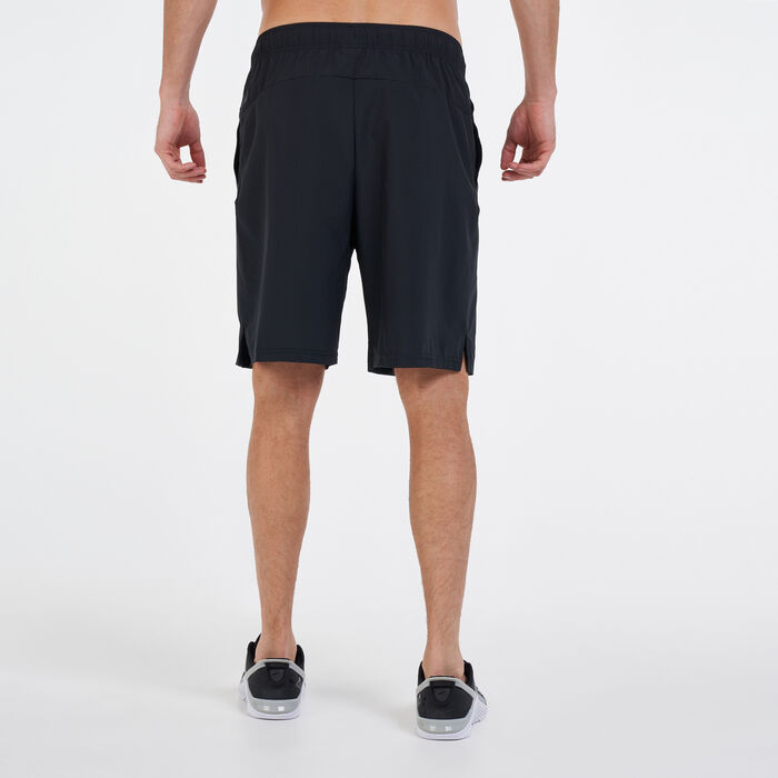 Nike Men's Dri-FIT Woven Graphic Training Shorts Black image number 1