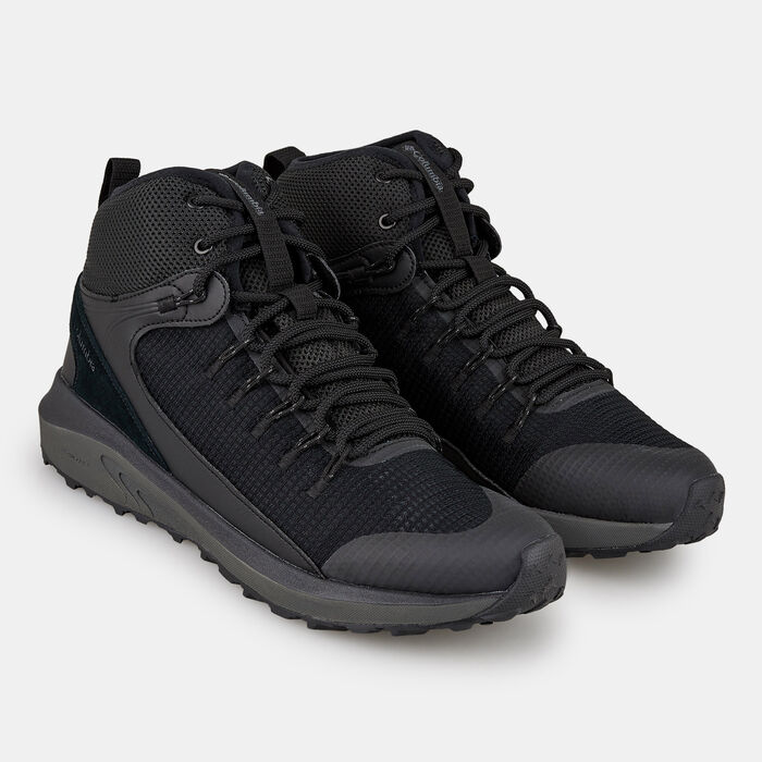 Columbia Men's Trailstorm™ Mid Waterproof Shoe Black Columbia Men's Trailstorm™ Mid Waterproof Shoe Black image number 1