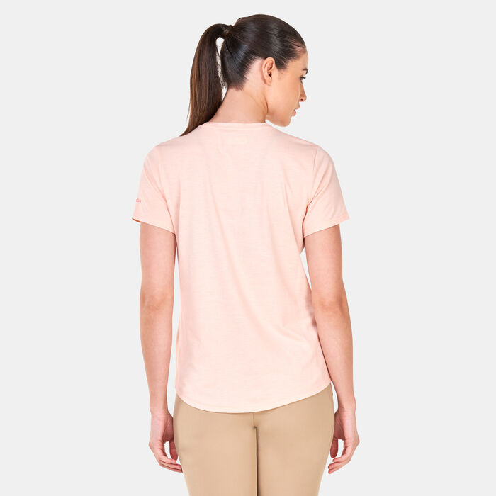 Columbia Women's Sun Trek Graphic T-Shirt Pink Columbia Women's Sun Trek Graphic T-Shirt Pink image number 1