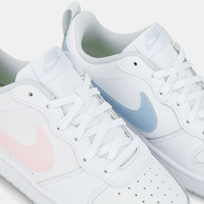 Nike Kids Court Borough Low 2 Shoe White Nike Kids Court Borough Low 2 Shoe White image number 4