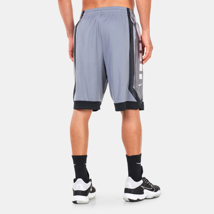 Nike Men's Dri-FIT Elite 10-inch Basketball Shorts Grey Nike Men's Dri-FIT Elite 10-inch Basketball Shorts Grey image number 1