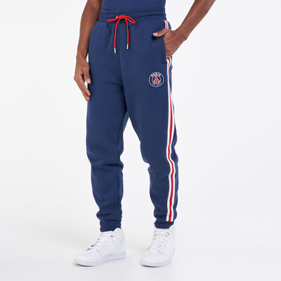 Jordan Men's Paris Saint-Germain Fleece Pants Blue
