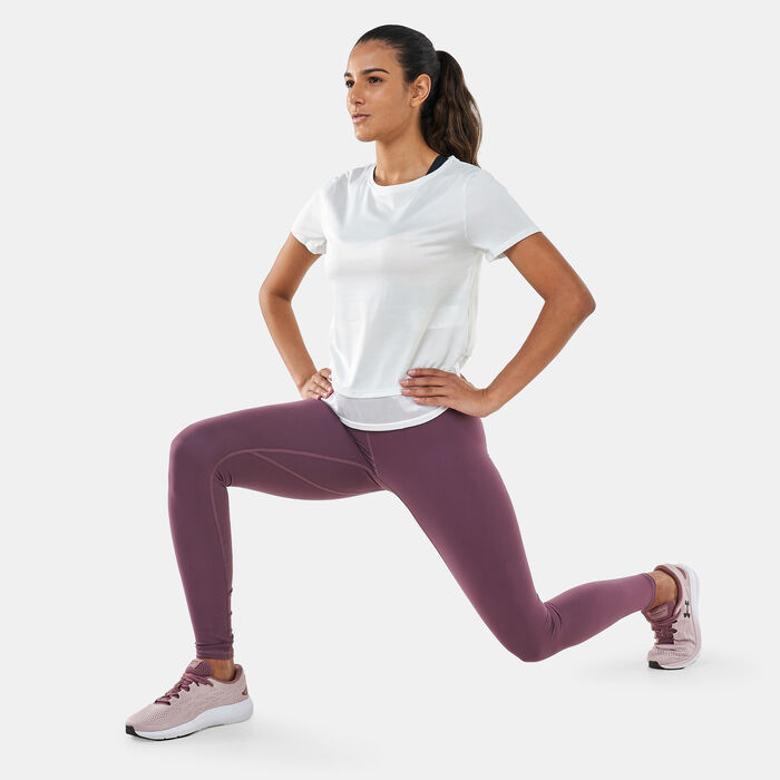Under Armour Women's UA Tech™ Vent T-Shirt White image number 2