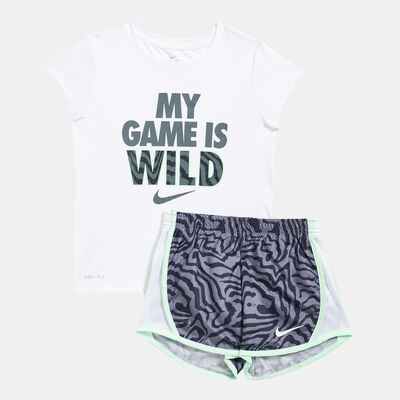 Nike Kids' Electric Shorts Set (Younger Kids) Black