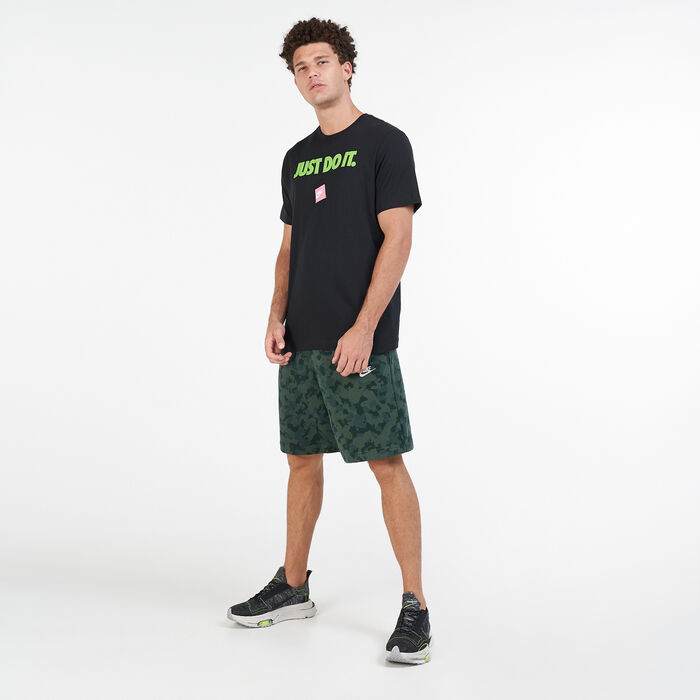 Nike Men's Sportswear Just Do It 12 Month T-Shirt Black Nike Men's Sportswear Just Do It 12 Month T-Shirt Black image number 2