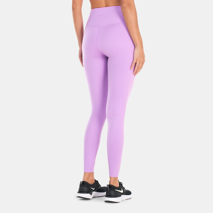 Nike Women's Go Firm-Support Mid-Rise 7/8 Leggings Blue Nike Women's Go Firm-Support Mid-Rise 7/8 Leggings Blue image number 1