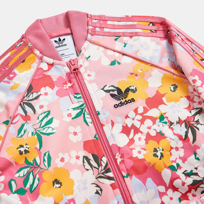 adidas Originals Kids' HER Studio London Floral SST Set Pink adidas Originals Kids' HER Studio London Floral SST Set Pink