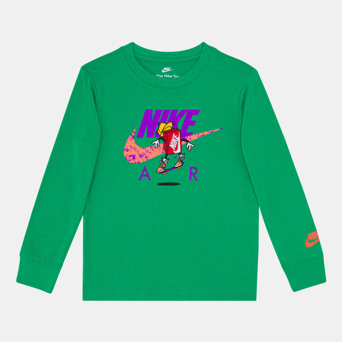 Nike Kids' Boxy Air T-Shirt Green image number 0