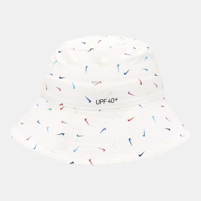 Nike Kids' UPF 40+ Bucket Hat White image number 1