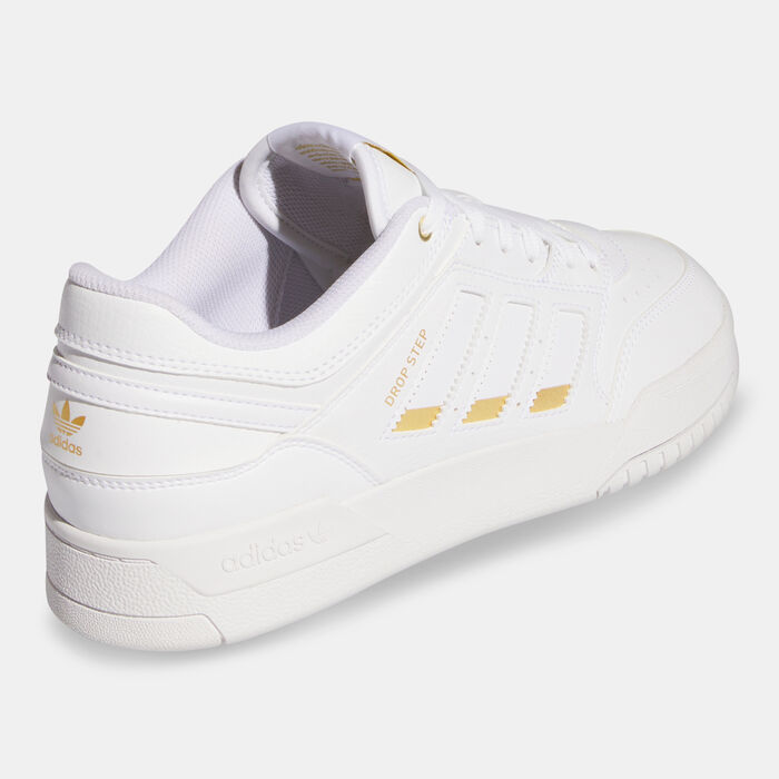 adidas Originals Men's Drop Step Low Shoes White adidas Originals Men's Drop Step Low Shoes White image number 2