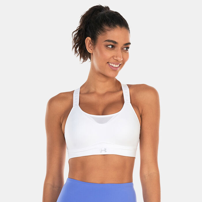 Under Armour Women's Infinity High-Support Training Sports Bra White Under Armour Women's Infinity High-Support Training Sports Bra White image number 0