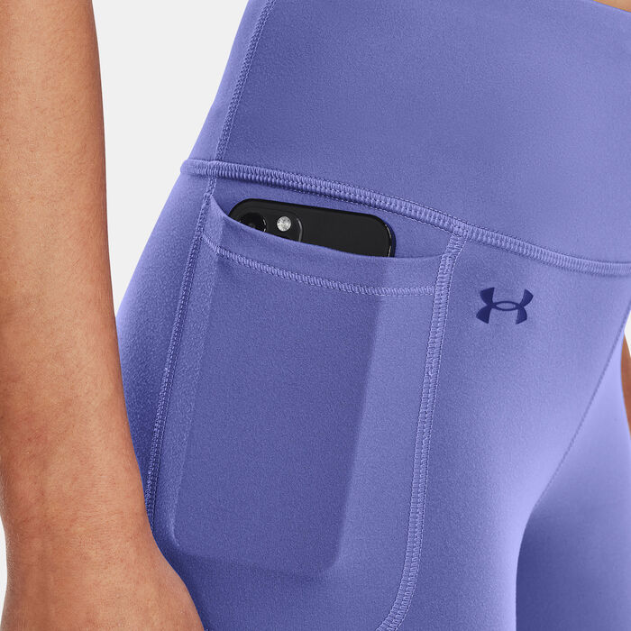 Under Armour Women's Motion Ankle Training Leggings Blue Under Armour Women's Motion Ankle Training Leggings Blue image number 3