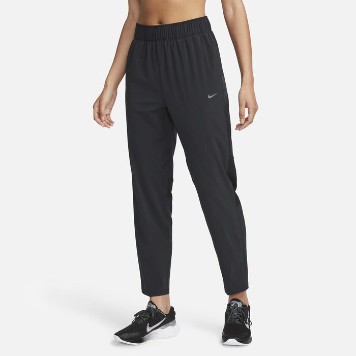 Nike Women's Dri-FIT Fast Mid-Rise Running Trousers Black image number 0