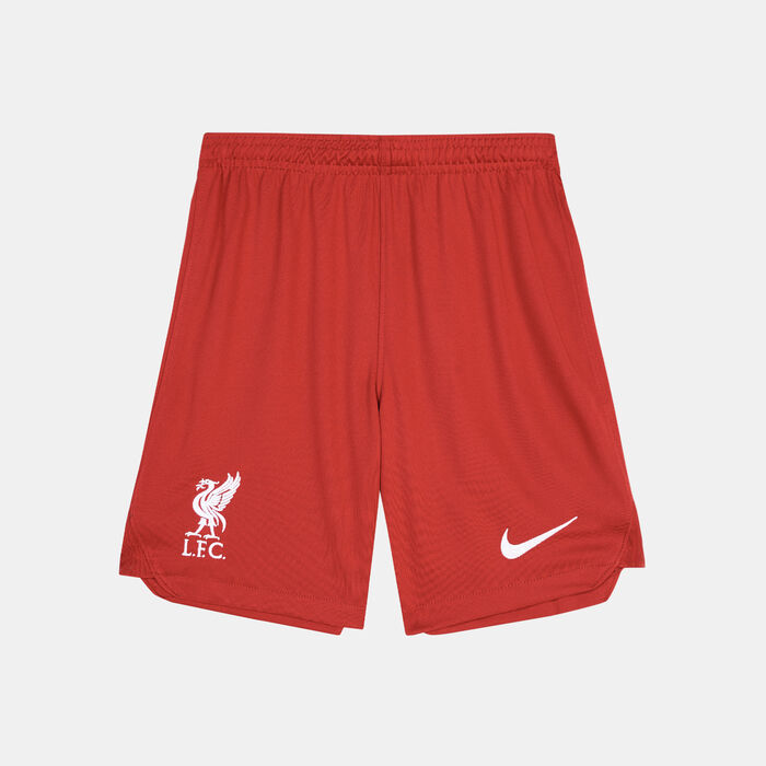 Nike Kids' Liverpool F.C. Dri-FIT Stadium Home Football Shorts (Older Kids) - 2022/23 Red Nike Kids' Liverpool F.C. Dri-FIT Stadium Home Football Shorts (Older Kids) - 2022/23 Red image number 0