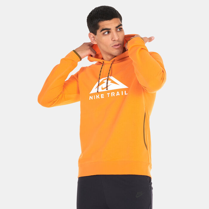 Nike Men's Trail Magic Hour Dri-FIT Running Hoodie Orange Nike Men's Trail Magic Hour Dri-FIT Running Hoodie Orange image number 0