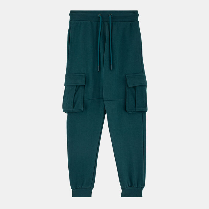 Sun and Sand Sports Kids' Cargo Joggers Green Sun and Sand Sports Kids' Cargo Joggers Green image number 0