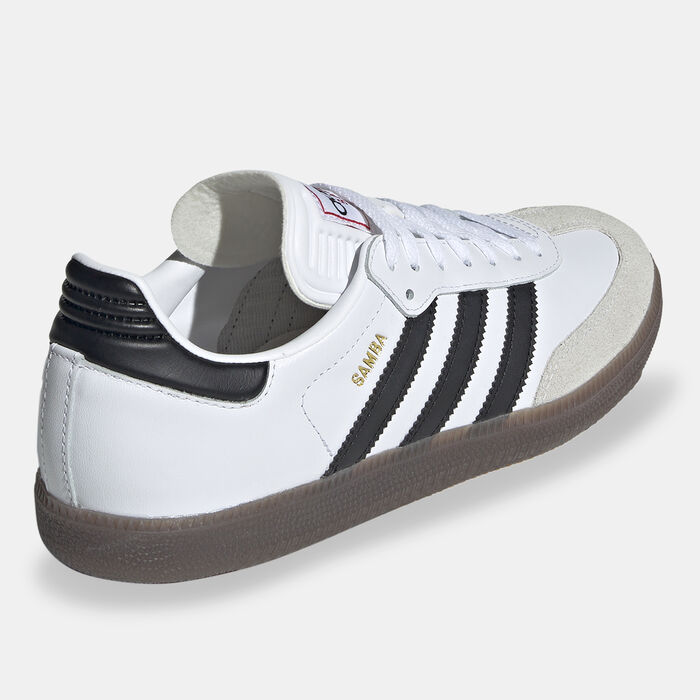 adidas Originals Men's Samba Indoor Football Shoes White adidas Originals Men's Samba Indoor Football Shoes White image number 2