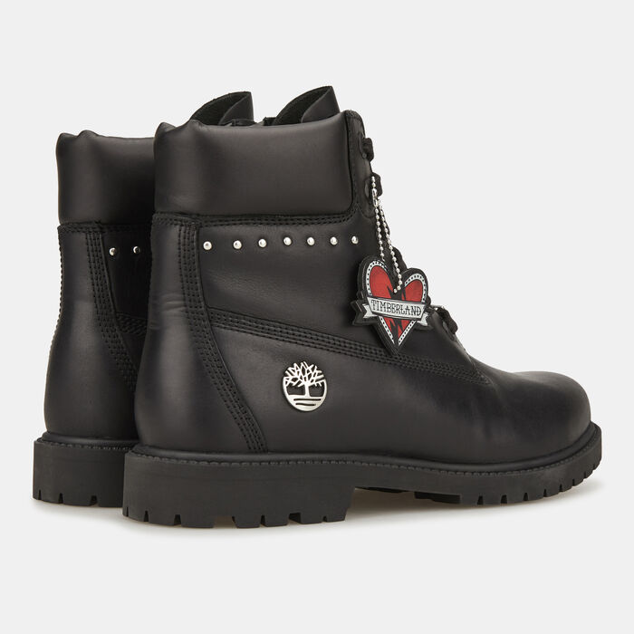 Timberland Women's 6-Inch Heritage Cupsole Waterproof Boot Black Timberland Women's 6-Inch Heritage Cupsole Waterproof Boot Black image number 2