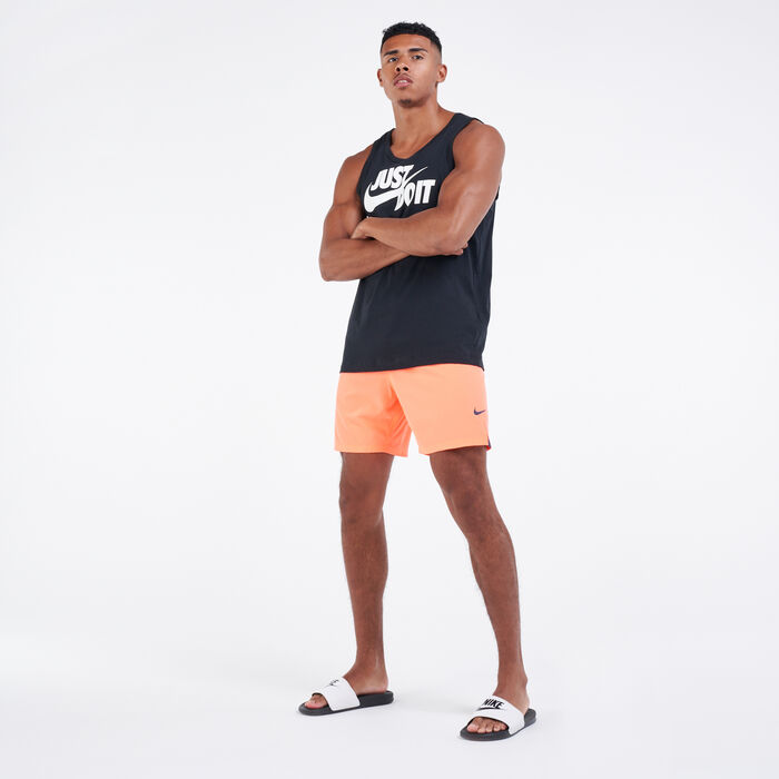 Nike Swim Men's 7-Inch Vital Volley Shorts yellow Nike Swim Men's 7-Inch Vital Volley Shorts yellow image number 2