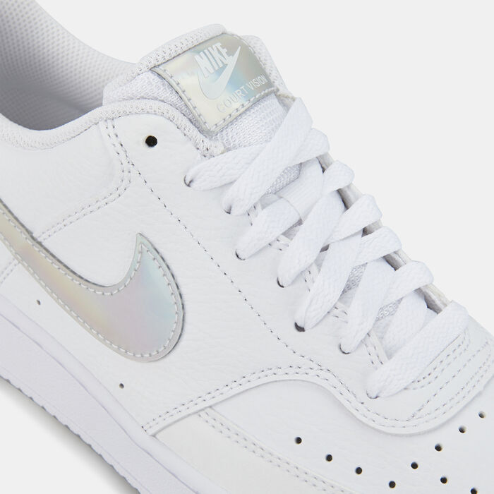 Nike Women's Court Vision Low Shoe White Nike Women's Court Vision Low Shoe White image number 4